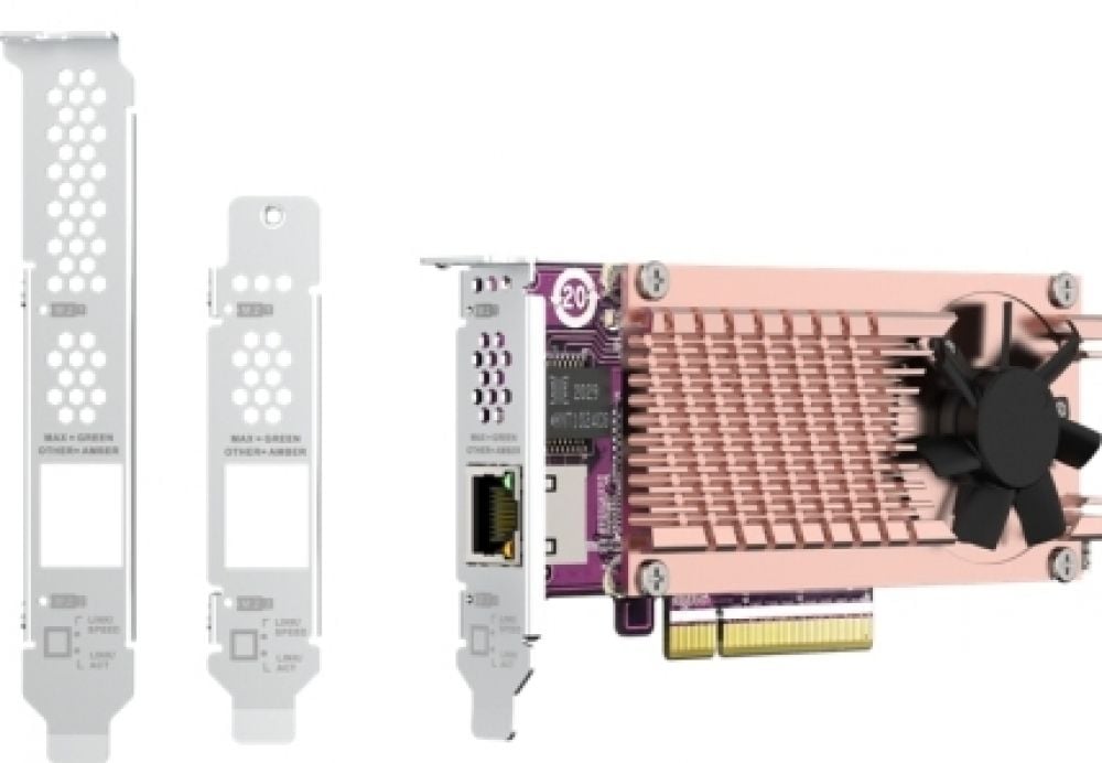 QNAP QM2-2P10G1TB - Controller voor opslag