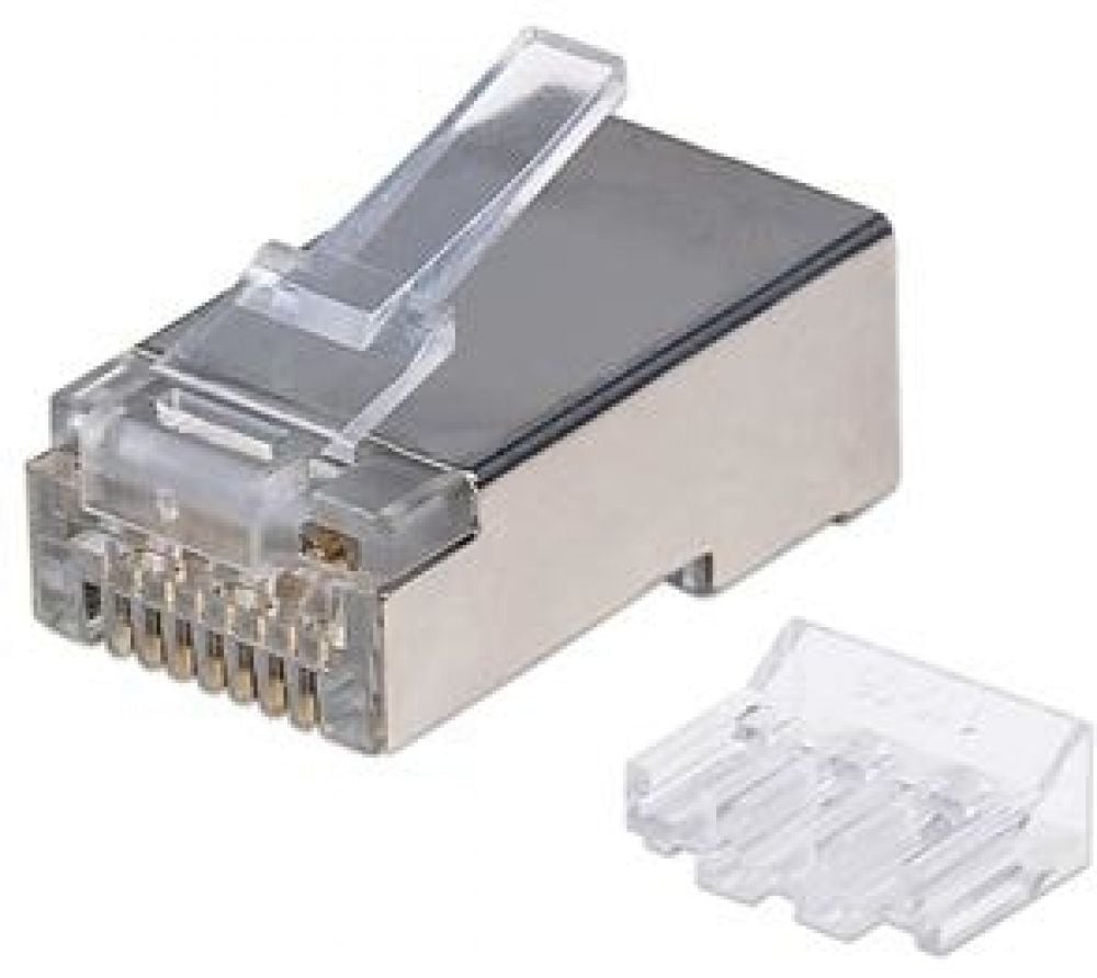 Intellinet modulearstecker RJ45 Cat6A STP 3-Punkt 90 Stk.