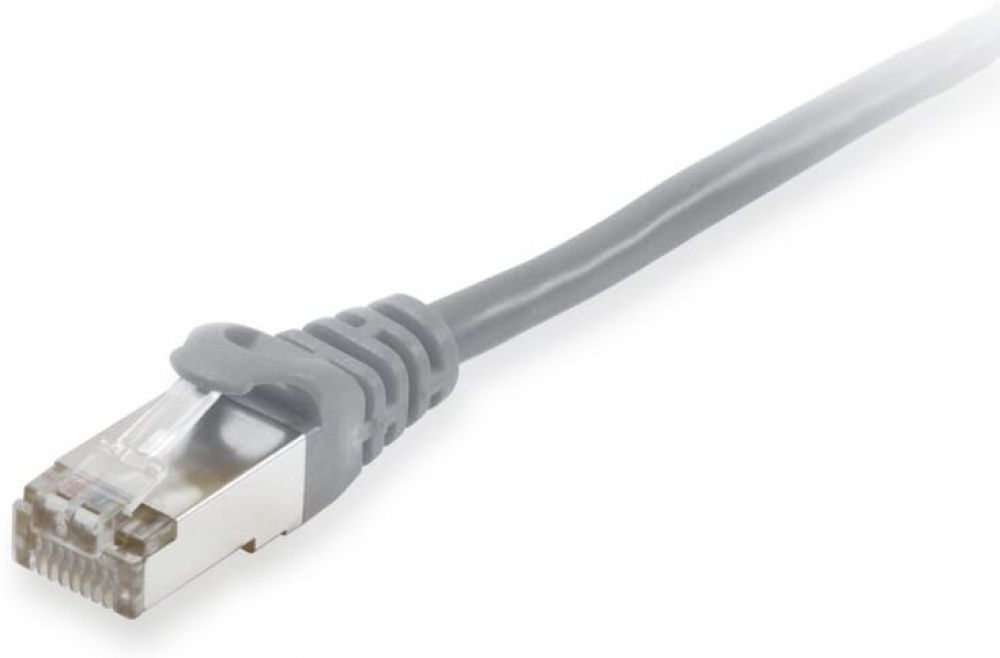 Equip Patchkabel Cat6A S/FTP 2xRJ45 5.00m grau LSZH