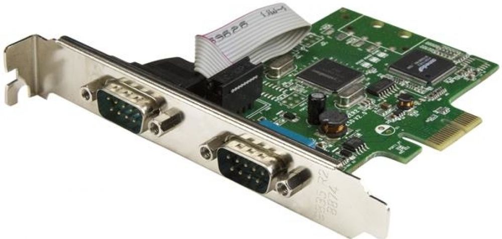 StarTech 2 poorts PCI Express seriële kaart met 16C1050 UART - RS232