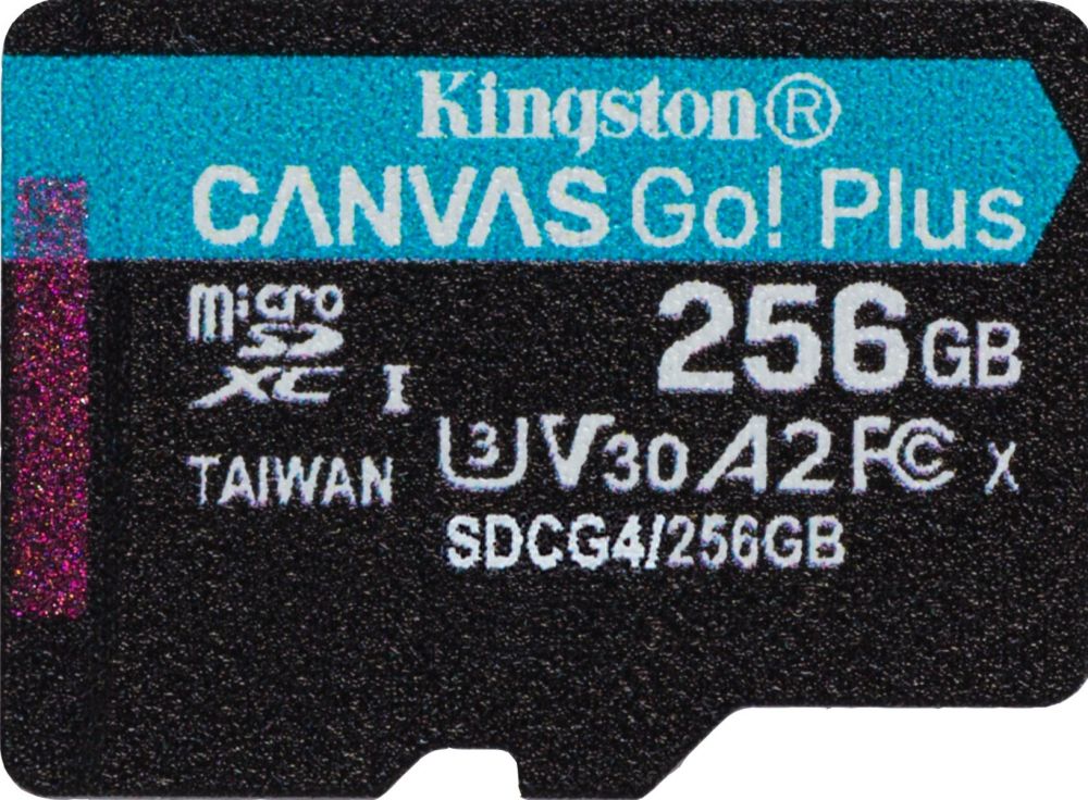 Kingston Canvas Go! Plus Gen 4 256GB - Flashgeheugenkaart