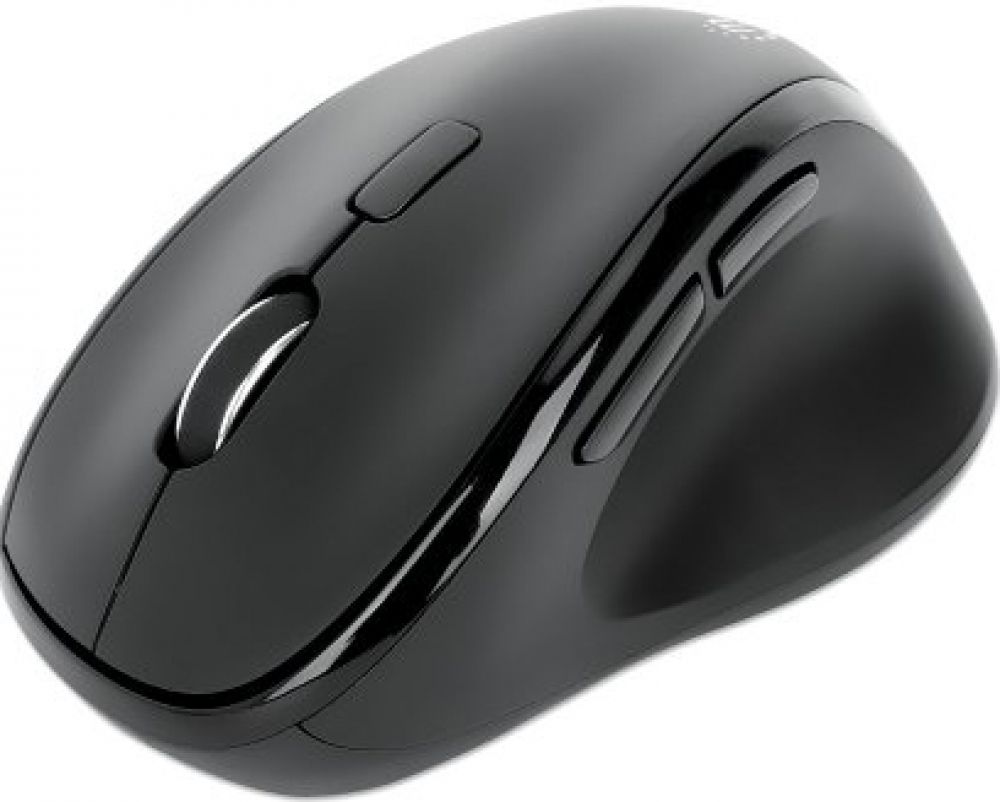 MANHATTAN Ergonomische Funkmaus USB-A/C 6 toetsen + Mausrad