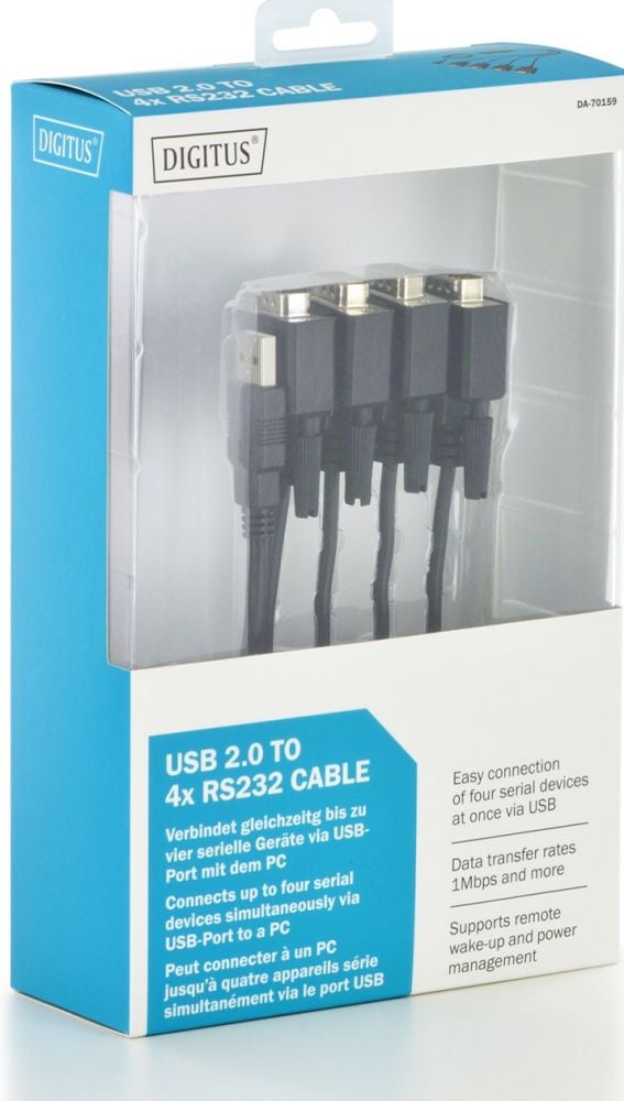 DIGITUS DA-70159 - Seriële adapter