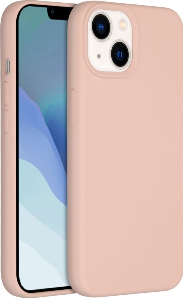 Accezz Liquid Silicone Backcover iPhone 14 - Roze