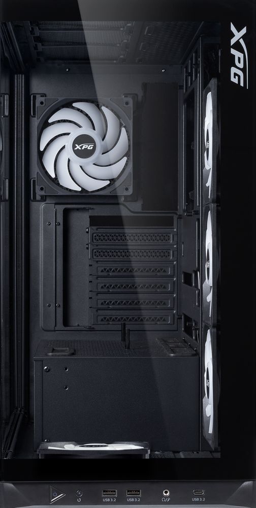 Behuizing XPG INVADER X BTF (ATX) Midi Tower zwart retail