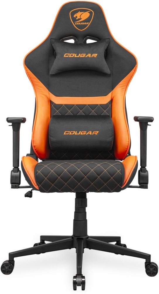 COUGAR Gaming-stoel Armor One V2 F, PVC/Stoff,zwart/Orange