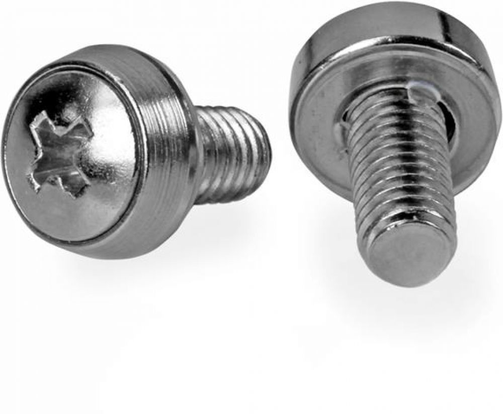 StarTech.com 12-24 Server Rack Screws - 50 pack