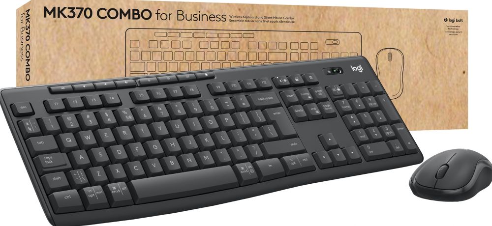 Logitech MK370 Combo for Business - Toetsenbord en muis set