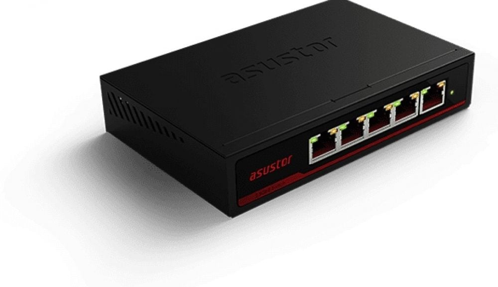 ASUSTOR ASW205T 2,5GBase unmanaged Switch 5-port