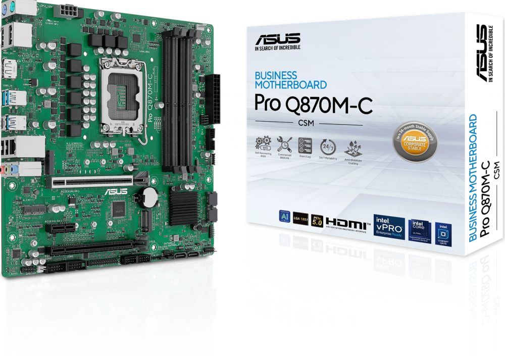 MB ASUS PRO Q870M-C-CSM            (Intel,LGA1851,DDR5,mATX)