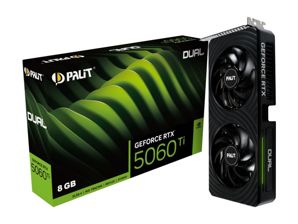 Palit GeForce RTX 5060 Ti Dual 8GB - Videokaart