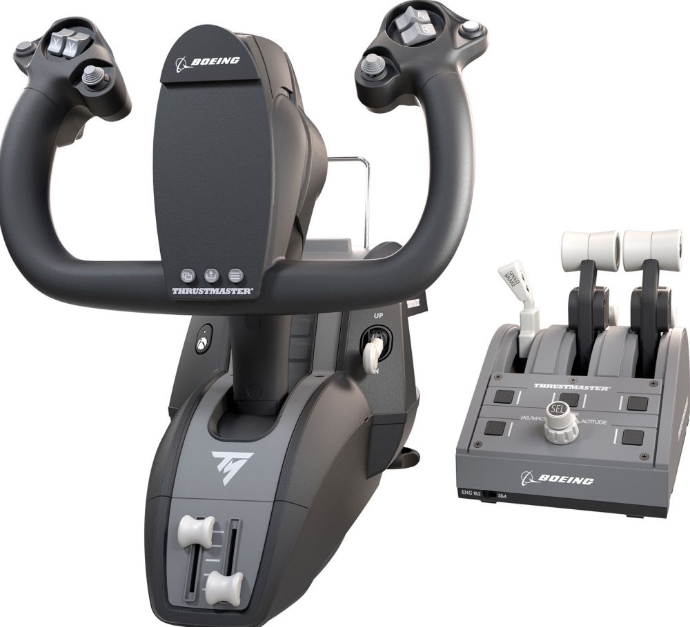 Thrustmaster Civil Aviation (TCA) Yoke Pack Boeing Edition - Stuur en gaspook