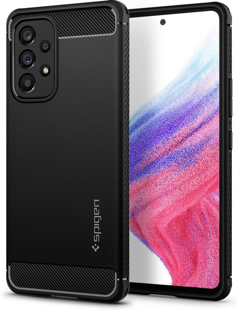 Spigen Rugged Armor - Achterzijde behuizing voor mobiele telefoon