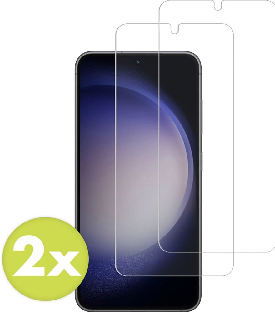 ACCEZZ Accezz Gehard Glas Screenprotector 2-pack Samsung Galaxy S22 / S23