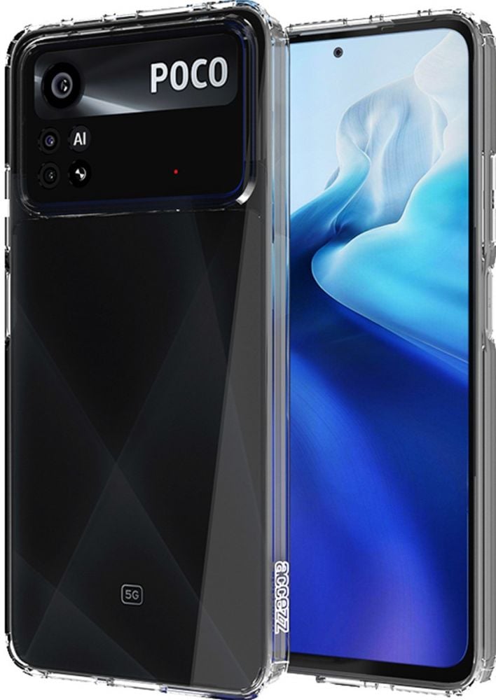 Accezz Xtreme Impact Backcover Xiaomi Poco X4 Pro 5G - Transparant