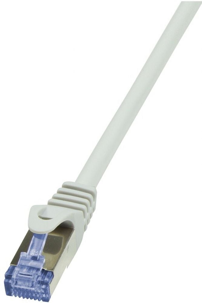 LogiLink CAT6A S/FTP Patchkabel AWG26 PIMF grijs 1,50m
