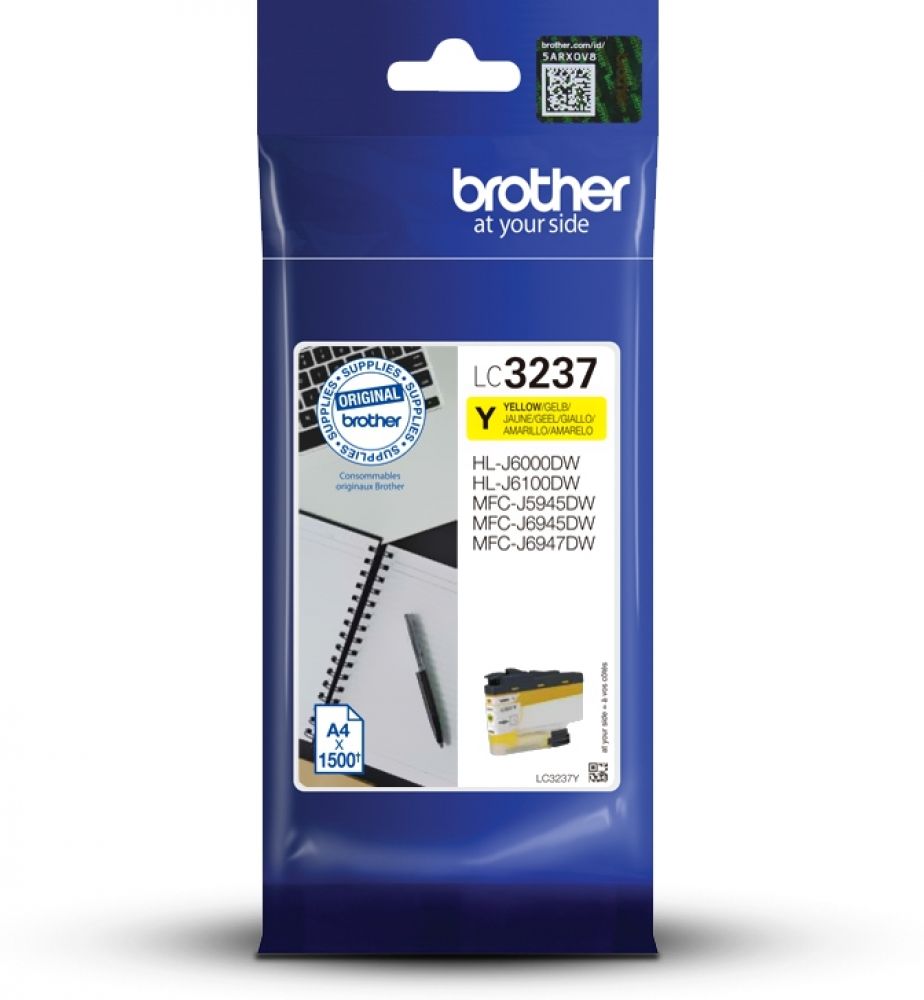 Brother LC3237Y - Geel