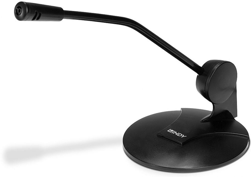 Lindy 3.5mm Audio Desktop Microphone
