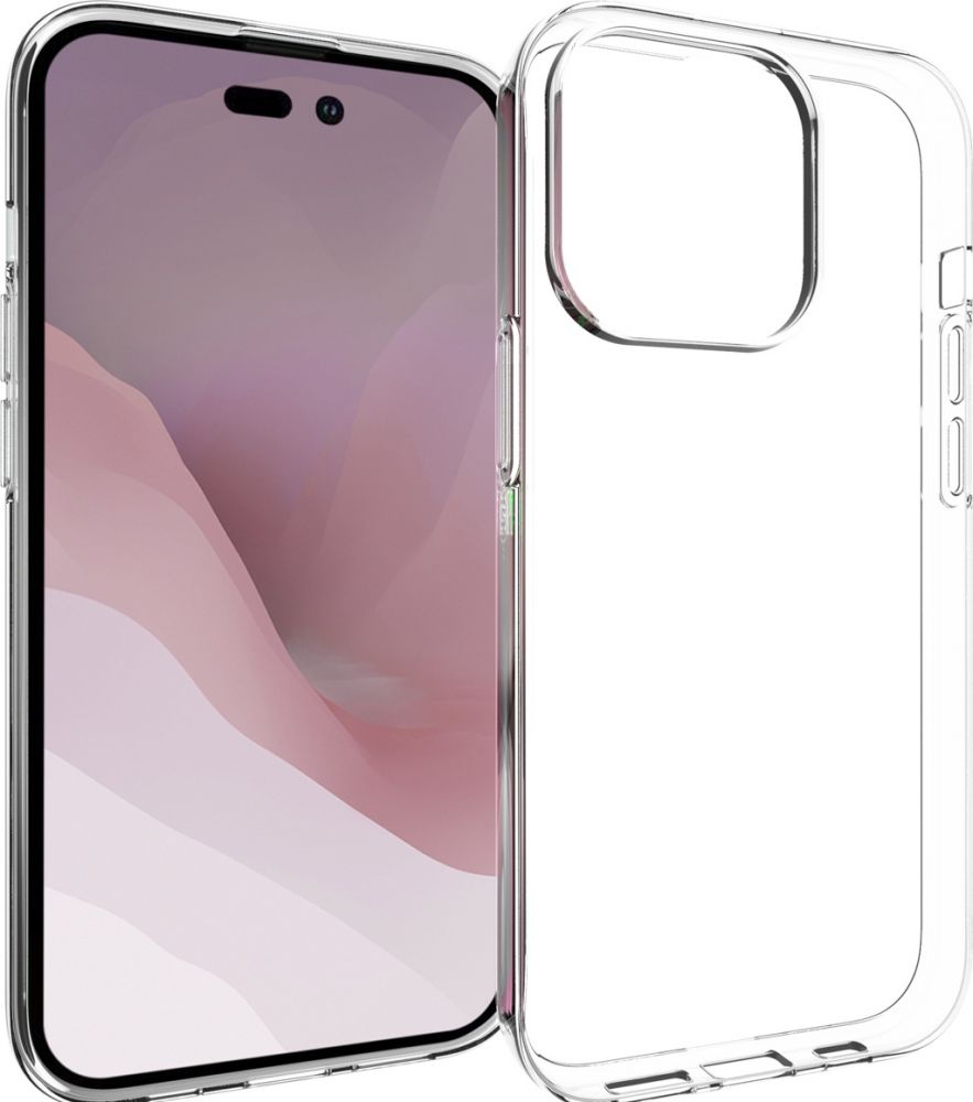 Accezz Clear Backcover iPhone 14 Pro - Transparant