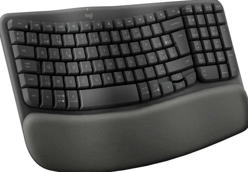 Logitech Wave Keys for Business - Ergonomisch Toetsenbord