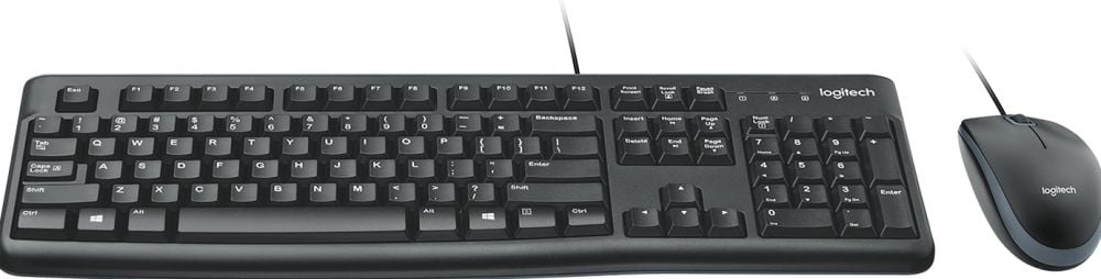 Logitech Desktop MK120 - Toetsenbord en muis set