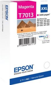 Epson Ink Cartridge XXL Magenta 3.4k, Magenta, Inkt op pigmentbasis, 34,2 ml, 1 stuk(s)