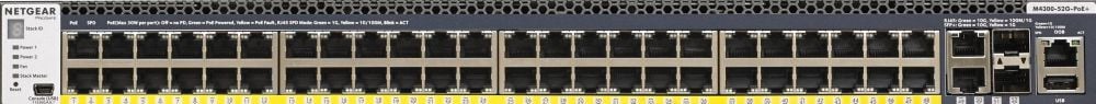 NETGEAR M4300-52G-PoE+ - Switch