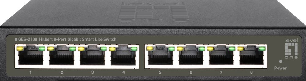 LevelOne Switch 8x GE GES-2108
