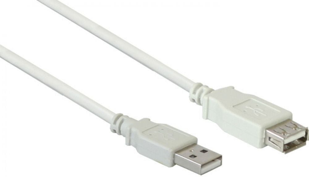 Good Connections USB2.0 verleng A-St.-A-Bu. grijs 1m