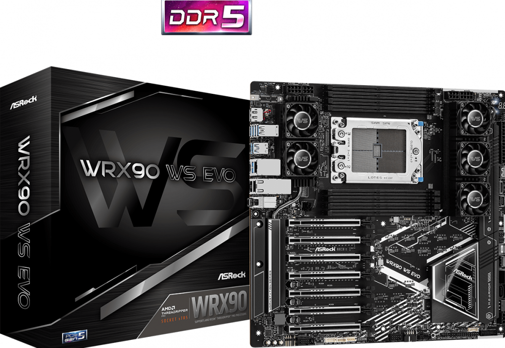 ASROCK WRX90 WS EVO - Moederbord