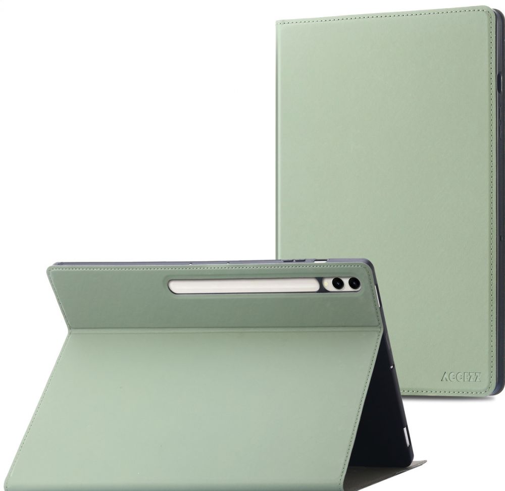 Accezz Classic Tablet Case Samsung Galaxy Tab S10 Plus / Tab S9 Plus / Tab S9 Plus FE - Groen