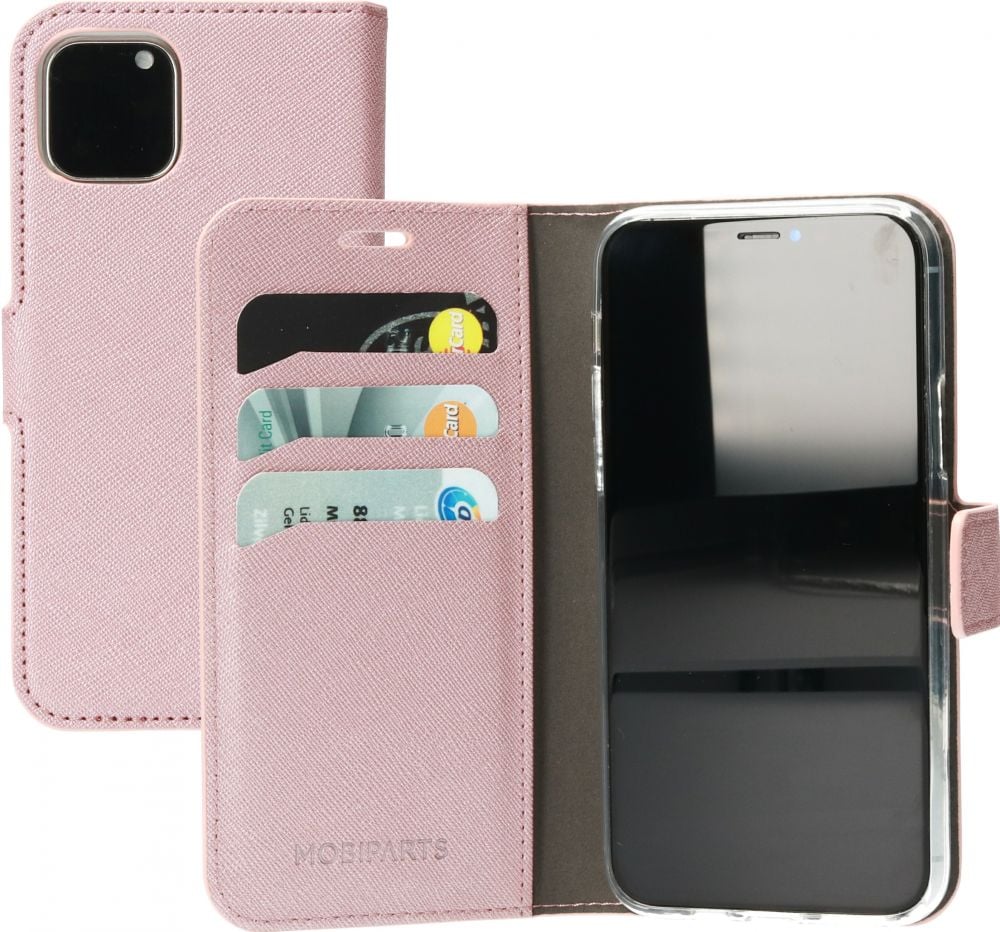 Mobiparts Saffiano Wallet Case Apple iPhone 5.8 (2019) - Smartphonehoesje