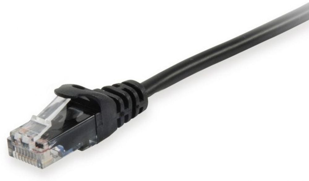 Equip Patchkabel Cat6A U/UTP 2xRJ45 0.50m schwarz LSZH