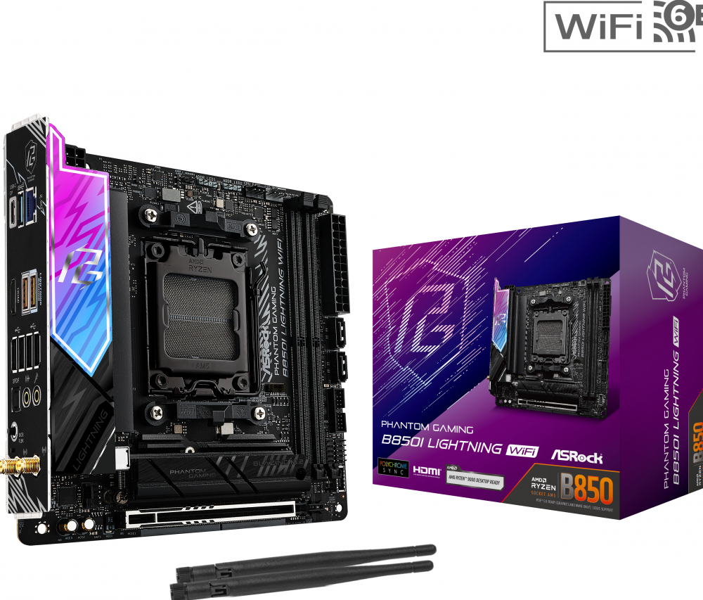 ASROCK B850I Lightning WiFi - Moederbord