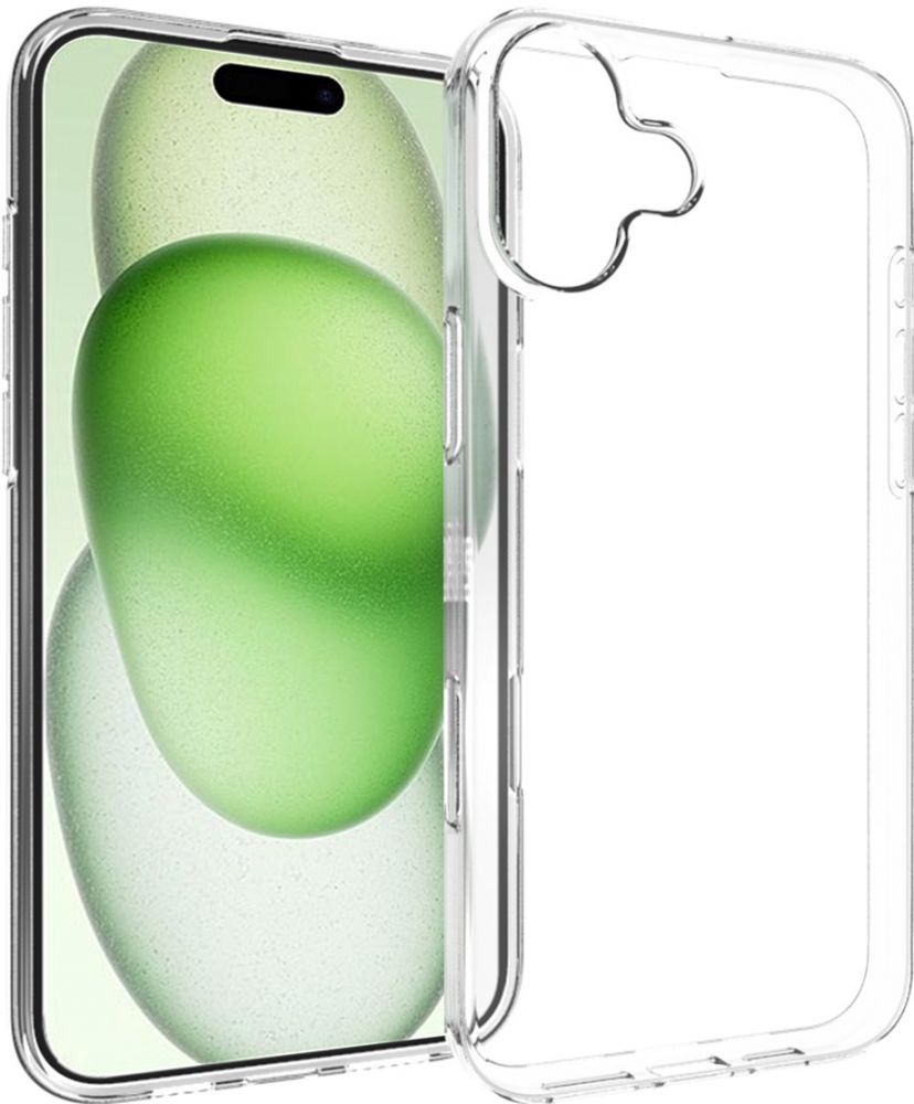 Accezz Clear Backcover iPhone 16 Plus - Transparant