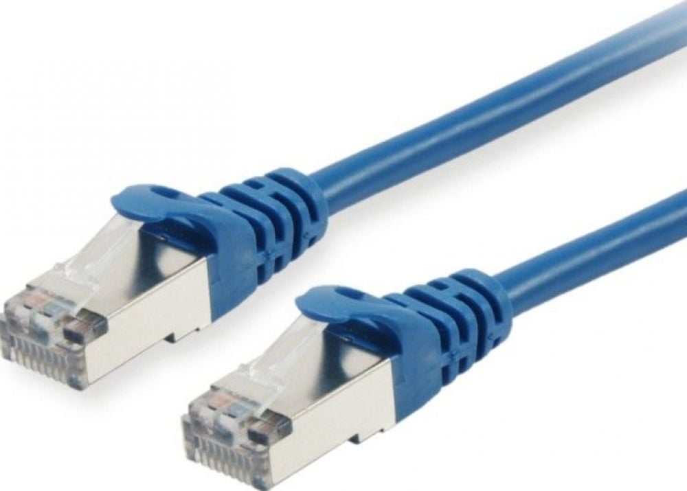 Equip 605539 Patch cable C6 S/FTP HF blue 20m equip