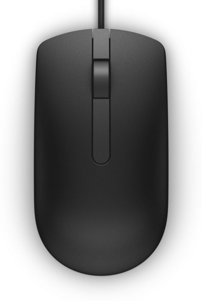 Dell MS116 USB Optical Mouse, Black, BB, Sapphire - CR,