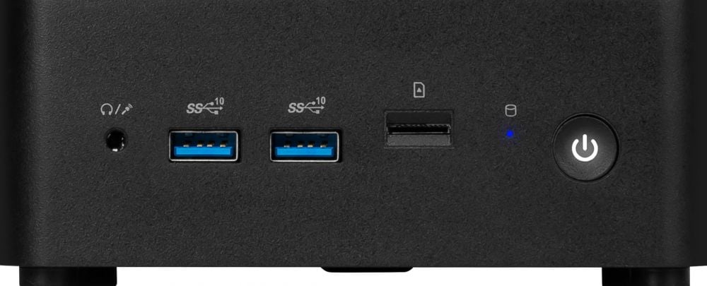 MSI Barebone Cubi NUC 1M-007BDE i7-150U black zonder OS