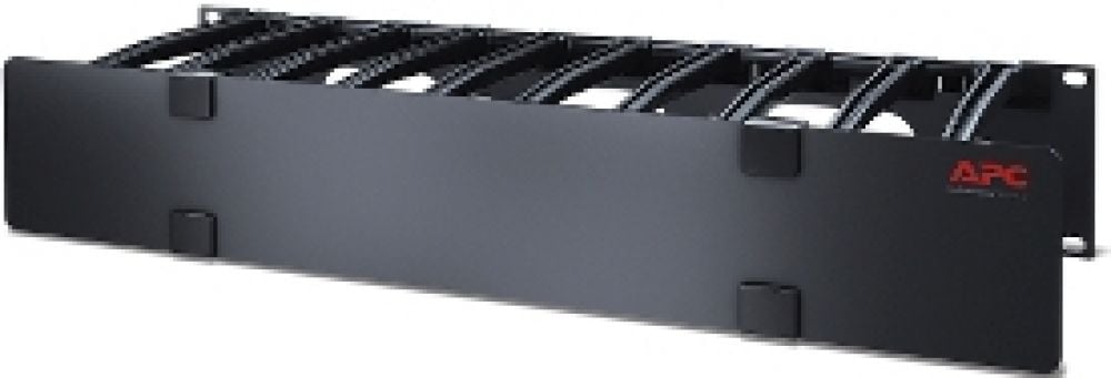 APC Horizontal Cable Manager Single-Sided with Cover - Rekkabelbeheerpaneel met bedekking