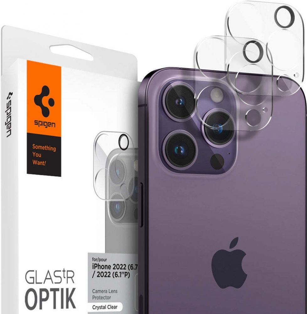 Spigen GLAS.tR Optik - Lensbeschermer voor mobiele telefoon