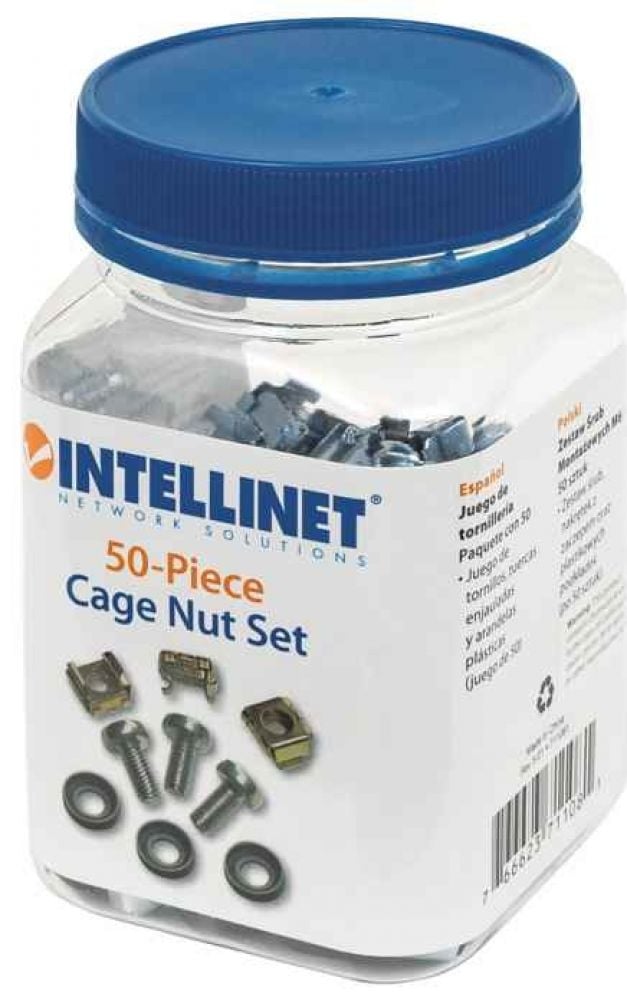 Intellinet Cage Nut Set - Kooimoeren & Schroeven
