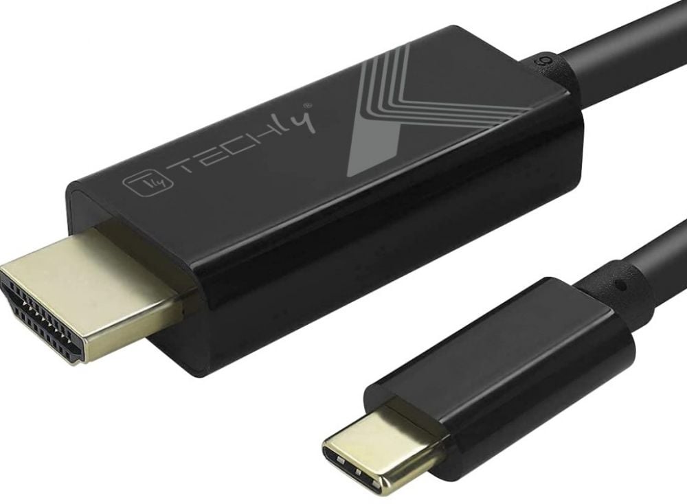 Techly USB Type C ST auf HDMI 2.0 4K, 2m, zwart