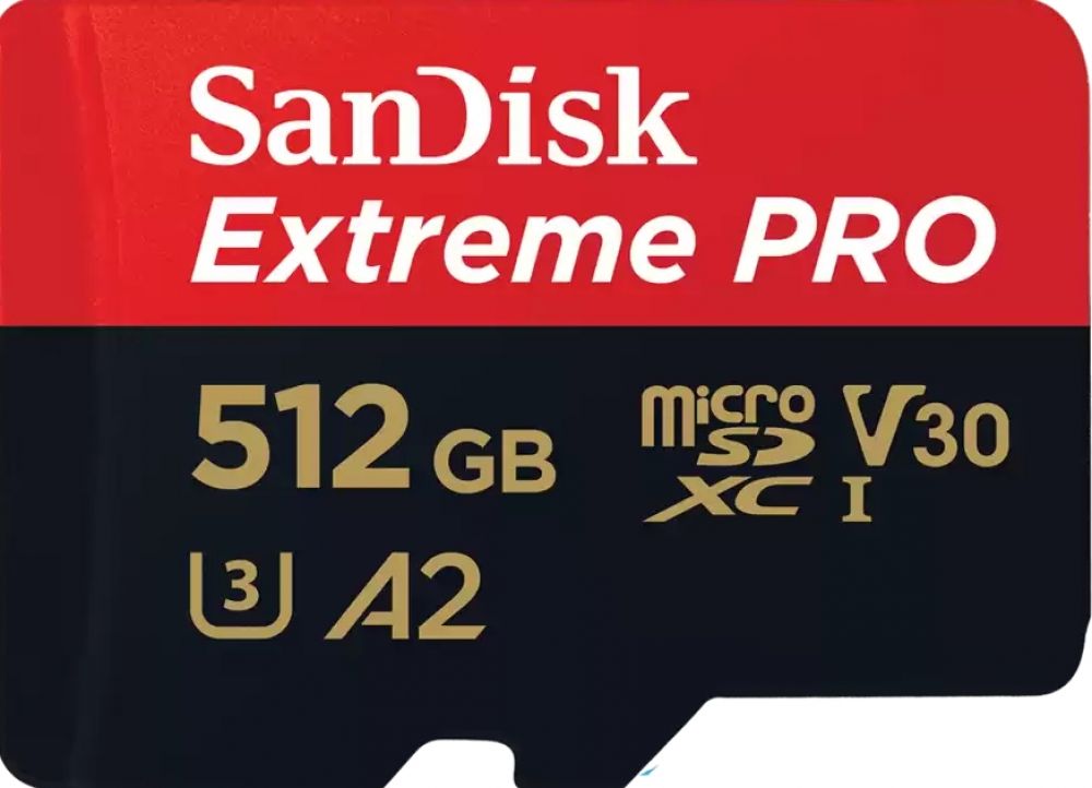 SANDISK SanDisk Extreme PRO microSDXC V30 512GB - Flashgeheugenkaart