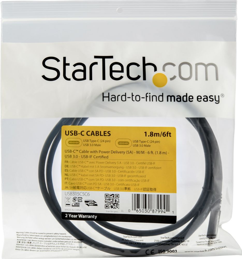 StarTech.com USB315C5C6 - USB-kabel