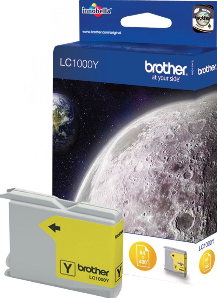 Inktcartridge Brother LC-1100Y geel | 5 stuks