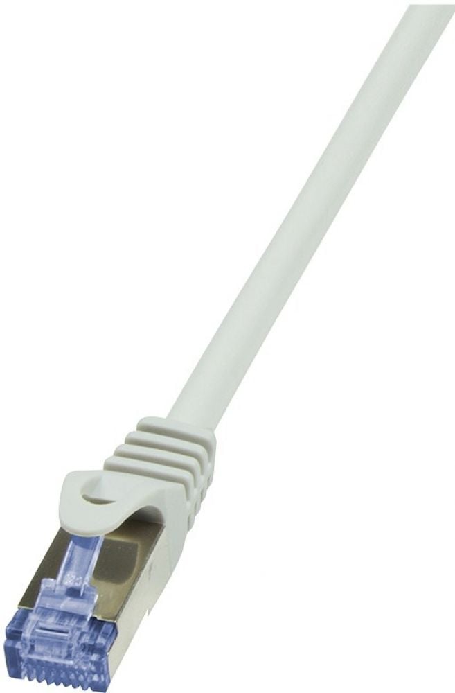 LogiLink CAT6A S/FTP Patchkabel AWG26 PIMF grijs 7,50m