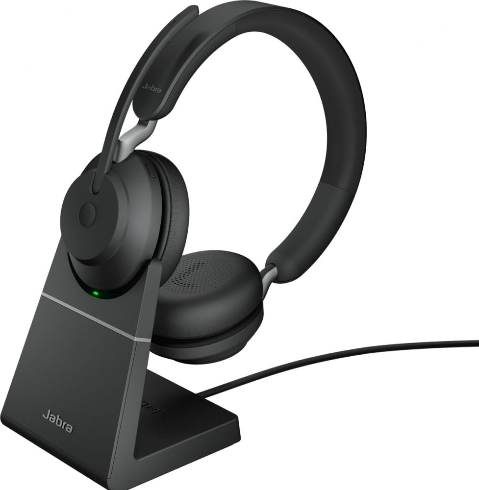 Jabra Evolve2 65 UC Stereo + Stand - Bluetooth Headset