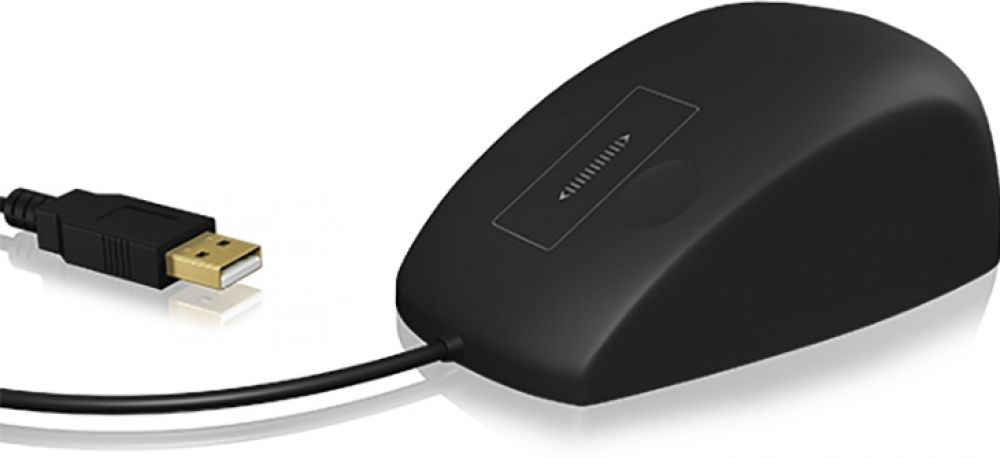 Mouse KeySonic KSM-5030M-B USB black touch sensor for scrolling