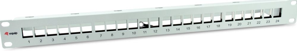 Equip Patchpanel - 24x RJ45 Cat6A 19"
