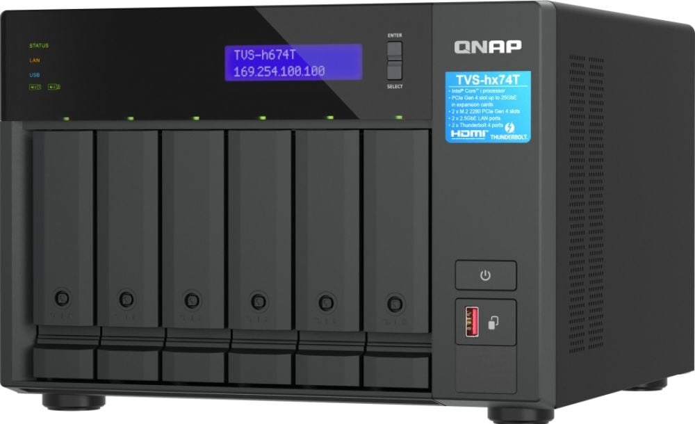 QNAP TVS-H674T - NAS-server